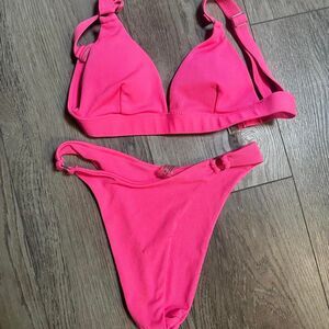 Unbranded Women's Pink Bikinis-and-tankini-sets